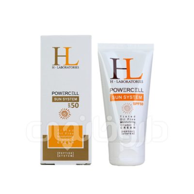 اچ لابراتوريس كرم ضدافتاب رنگي SPF50