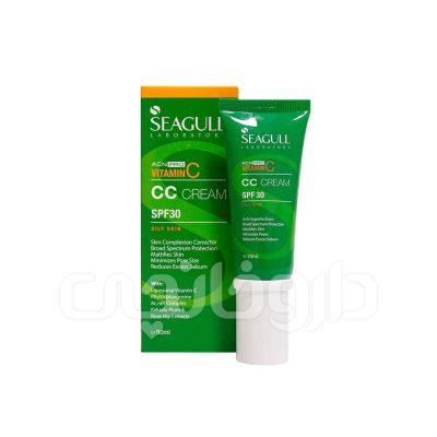 کرم رنگی متعادل کننده چربی پوست سی گلSPF30 (سی سی کرم سی گل) 50 میلی لیتر
