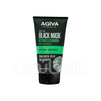 ماسک پاکسازی صورت آگیوا مدل بلک ماسک