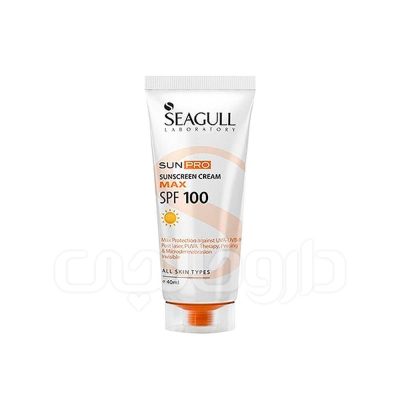 کرم ضدآفتاب سی گل 40 میلی لیتر با فاکتور حفاظتی 100
