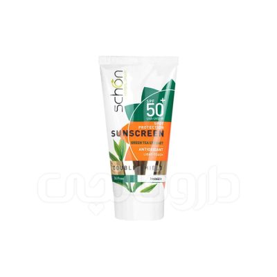 کرم ضد آفتاب بی رنگ شون مدل دابل شیلد با SPF50+