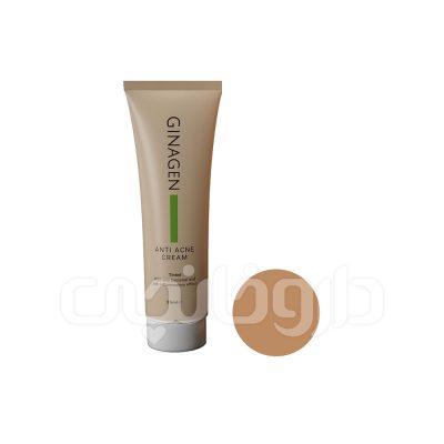 کرم ضدجوش رنگی ژیناژن با SPF20